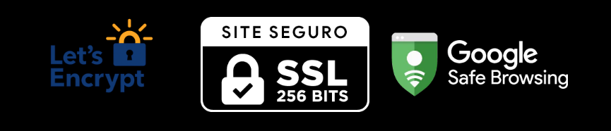 Let's Encrypt, SSL 256 bits, Google Safe Browsing